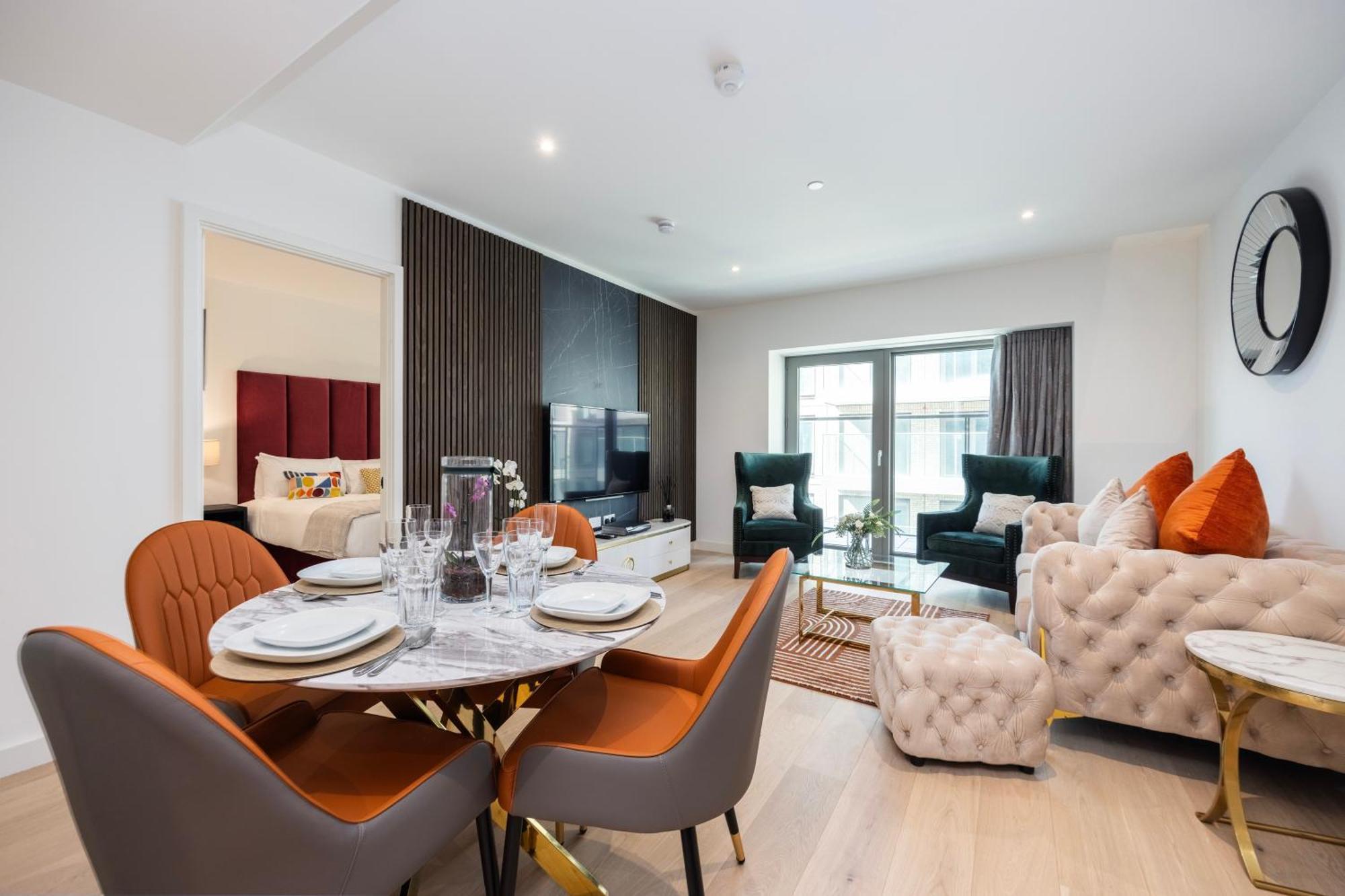 לונדון Austin David Apartments Royal Wharf מראה חיצוני תמונה