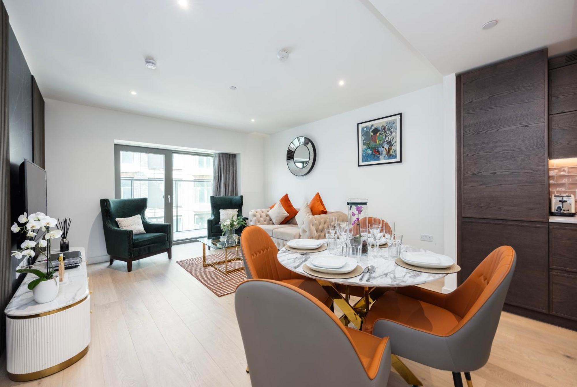 לונדון Austin David Apartments Royal Wharf מראה חיצוני תמונה